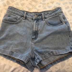 Mom jean shorts